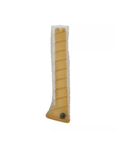 Martinez Tool Co MZ4180_CGL, M1/M4 Clear Overlay/Gold Cap Curved Grip