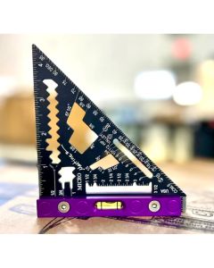 Martinez Tool Co MZ4319_PU, Purple Joker Edition Imperial Aluminum Micro Square