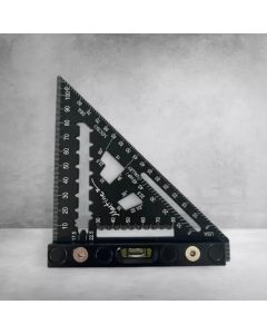 Martinez Tool Co MZ4320_BK, Black Heel Metric Aluminum Micro Square