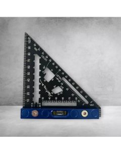 Martinez Tool Co MZ4320_BL, Blue Heel Metric Aluminum Micro Square