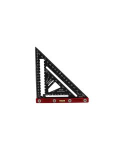 Martinez Tool Co MZ4346_RD, Red Metric Blade Aluminum Rapid Square
