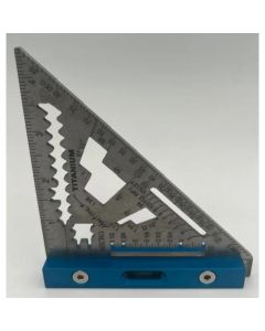 Martinez Tool Co MZ4740_BL, Blue Imperial Titanium Micro Square
