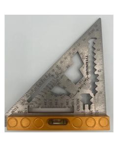 Martinez Tool Co MZ4740_OG, Orange Imperial Titanium Micro Square