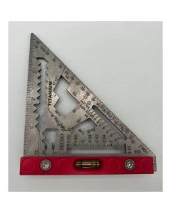 Martinez Tool Co MZ4740_RD, Red Imperial Titanium Micro Square