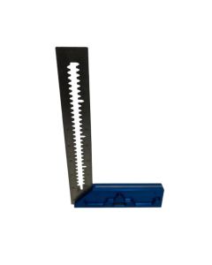 Martinez Tool Co MZ4840_BL, Blue Titanium Precision Carpenter Square