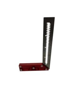 Martinez Tool Co MZ4840_RD, Red Titanium Precision Carpenter Square