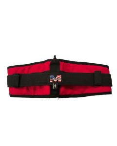 Martinez Tool Co MZ6502_BRDXXL, Black/Red 2X-Large Padded Tool Belt
