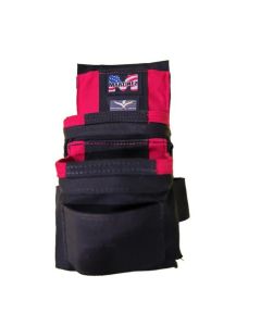 Martinez Tool Co MZ6505_BRD, Black & Red Universal Tool Pouch
