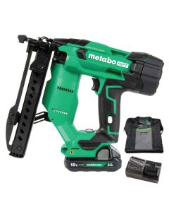 Metabo HPT N1804DAM 18V MultiVolt 18GA 1/4" Narrow Crown Stapler Kit