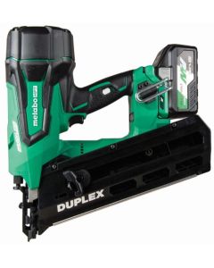 Metabo HPT NR3675DD 36V MultiVolt Brushless Cordless 3" Duplex Nailer Kit