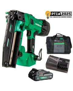 Metabo HPT NT1865DSAM, 18V MultiVolt 16-GA Pro Straight Finish Nailer
