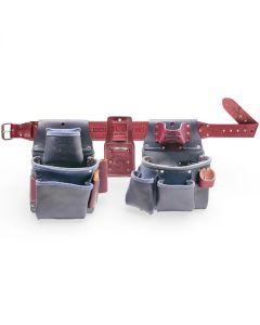 Occidental Leather NR5080DB SM Pro Framer Tool Belt Setup with Double Outer Bag
