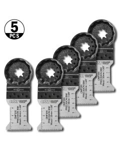 CMT Tools OMF205-X5, 1-3/8" Precision Cut Blade w/Japan Toothing, 5/Pack