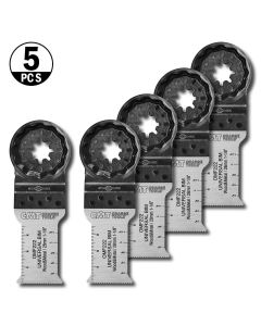 CMT Tools OMF222-X5, 1-1/8" Plunge Cut Blade for Wood & Metal, 5/Pack