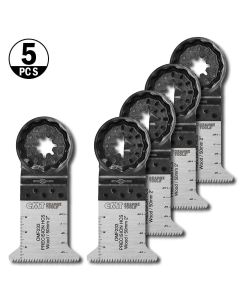 CMT Tools OMF233-X5, 1-3/4" Precision Cut Blade w/Japan Toothing, 5/Pack