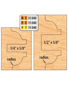 Freeborn PC-11-040 Pro-Line 4″ 3 Wings Double Sided Cope & Pattern Shaper Cutter Set