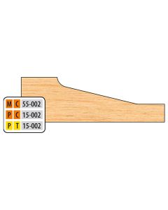 Freeborn PC-15-002 Pro-Line 6" 3 Wings Raised Panel Shaper Cutter