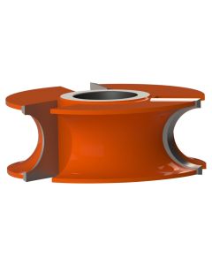 Freeborn PC-24-012 4" Half Round Concave Bullnose Shaper Cutter