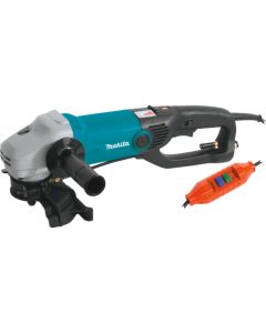 Makita PK5011CX1, 5" Electronic Stone Polisher with Splash Guard