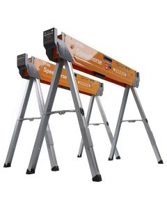 Bora PM-4500T Speedhorse Metal Portamate Sawhorse, 2 Piece