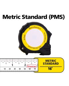 FastCap PMS-16, 16' Metric/STD (PMS) w/Scratch Pad Measuring Tape