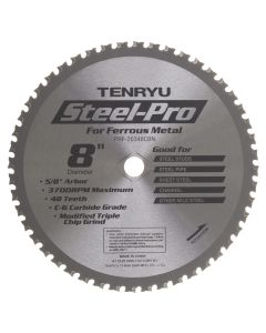 Tenryu PRF-20348CBN 8" Steel-Pro Series Carbide Tipped Saw Blade
