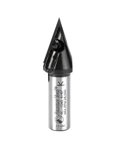 Amana Tool  RC-1040 47/64" Carbide Tipped CNC Insert V-Groove Router Bit