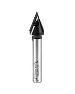 Amana Tool RC-1049 13/16" Carbide Tipped CNC Insert V-Groove Router Bit