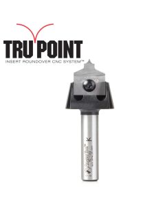 Amana Tool RC-1056 Tru Point 1/8" x 1/2" x 3-5/16" CNC Roundover Insert Router Bit