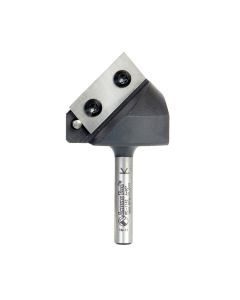 Amana Tool RC-1142, 1-1/2" x 1/4" 90Deg Insert V-Groove Router Bit