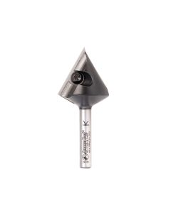 Amana Tool RC-1148-M, 27mm x 6mm x 61mm 60Deg Insert V-Groove Router Bit