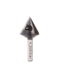 Amana Tool RC-1148, 1-1/16" x 1/4" x 2-25/64" 60Deg Insert V-Groove Router Bit