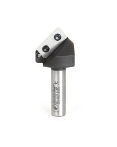 Amana Tool RC-1172 1-1/2" Solid Carbide V-Groove Double Edge Folding Insert Knife