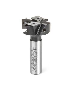 Amana Tool RC-2247, 1-1/4" x 1/2" x 2-17/64" 2+2FL Mini Spoilboard Surfacing Router Bit