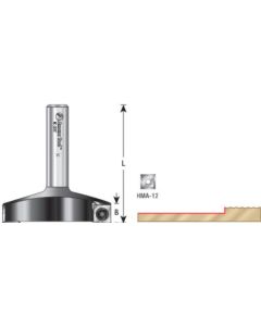 Insert Spoilboard Surfacing, Rabbeting, Flycutter and Bed Skimming Router Bit