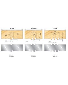 Insert Glue Joint Cutter - Replaceable Knives