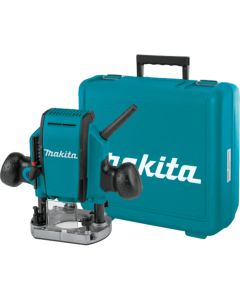 Makita RP0900K, 1‑1/4 HP 27,000 RPM Plunge Router