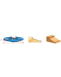 Raised Panel Shaper Cutters for 3/4 Inch Material - Traditional
