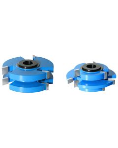 Amana Tool SC554 2-3/4" Stile and Rail Tongue and Groove Cabinet Door 2 Piece Shaper Cutter Set