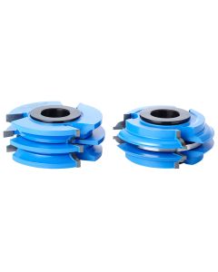 Amana Tool SC562 3-9/16" Carbide Tipped 3-Wing Stile & Rail Bead Cabinet Door Shaper Cutter Set