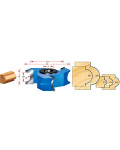 Bullnose Shaper Cutters