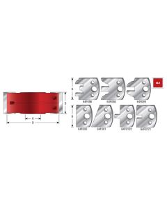 Amana Tool SCS-1102 Profile Pro 88mm Multi Piece Shaper Cutter Starter Set