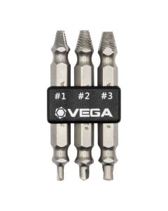 Vega Industries SES-3 3 Piece Screw Extractor Set