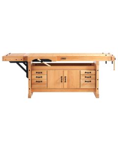 Sjobergs SJO-66923C Beech Wood Elite 2500C Workbench with SM04 Cabinet
