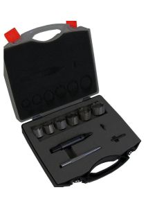 Champion Cutting Tool SMC-SET-2, 12 Piece 7/8" to 1-1/2" Sheet Metal Hole Cutter Set