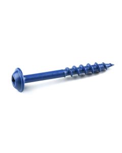 Kreg Tool SML-C150B-100, 8# Coarse Thread Kreg Blue-Kote Pocket-Hole Screws