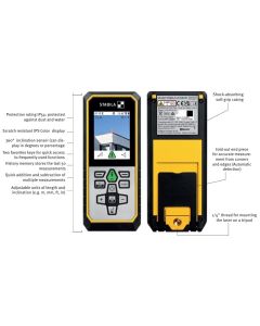 Stabila LD530BT Laser Distance Measurer with Bluetooth