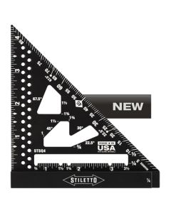 Stiletto STSQ4 4-1/2" Aluminum Trim Square