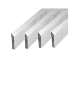 Global Tooling SVB161125125, 16" x 1-1/8" x 1/8" V2-HSS Planer Knife Set, 4/Pack