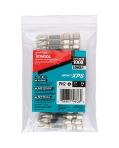 Makita T-05256 Impact XPS Phillips #2 2" Power Bit